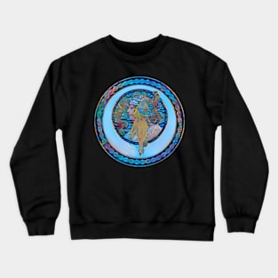 Framed Tetes Byzantines Blond Dream Crewneck Sweatshirt